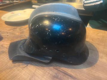 Oude Brandweerhelm - Vintage beschikbaar voor biedingen