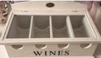 Riverdale wijnkist, Ophalen of Verzenden, Zo goed als nieuw, Minder dan 5 flessen, Minder dan 50 cm