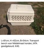 Honden bench - geschikt voor transport, Dieren en Toebehoren, Hondenbenches, Ophalen, Zo goed als nieuw