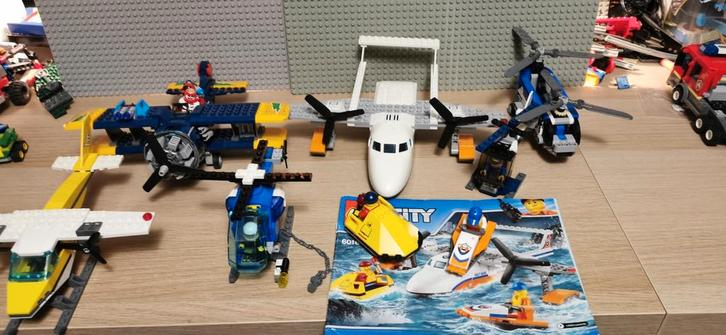 LEGO Vliegtuigen & Helikopters, Kinderen en Baby's, Speelgoed | Duplo en Lego, Gebruikt, Lego, Complete set, Ophalen of Verzenden