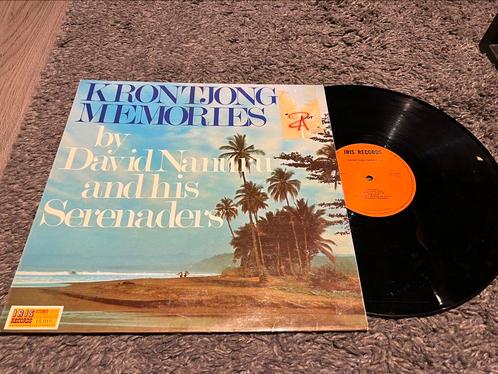 LP - Krontjong Memories - David Nanuru and His Serenades, Cd's en Dvd's, Vinyl | Wereldmuziek, Gebruikt, Ophalen of Verzenden
