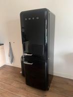 Smeg FAB32NE7 Koel/Vriescombinatie - Zwart, Witgoed en Apparatuur, Koelkasten en IJskasten, Ophalen, Gebruikt, 200 liter of meer