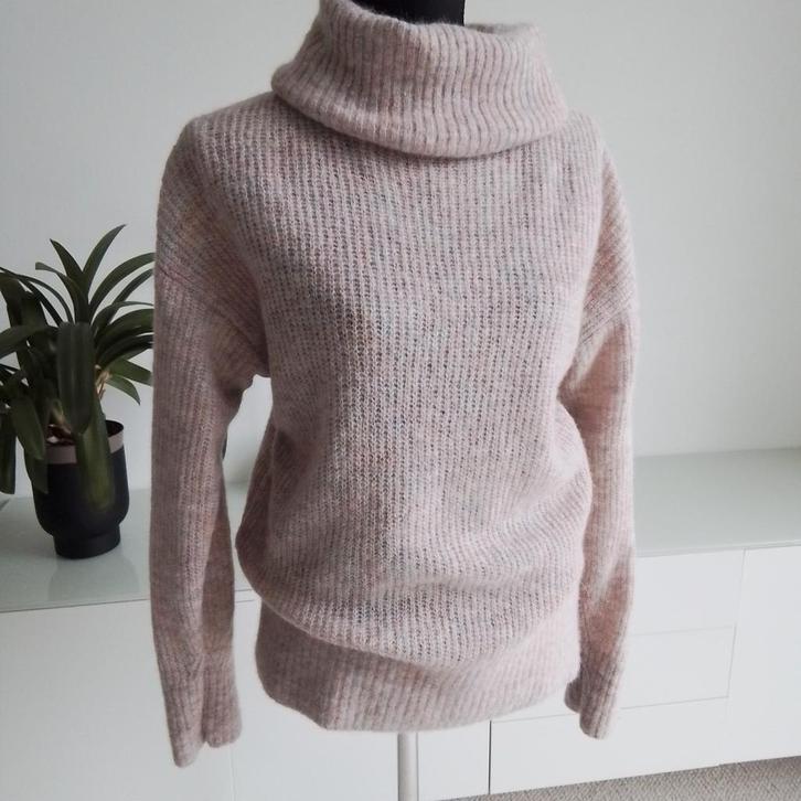 Rose/grijs gemêleerde trui IRO maat M ALS NIEUW, Kleding | Dames, Truien en Vesten, Nieuw, Maat 38/40 (M), Grijs, Ophalen of Verzenden