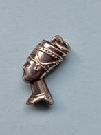 Bedeltje - zilver buste Egyptische koningin Nefertiti Cle, Sieraden, Tassen en Uiterlijk, Overige merken, Ophalen of Verzenden