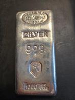 zilver baar kilo Schöne, LBMA accreditatie, Postzegels en Munten, Edelmetalen en Baren, Ophalen of Verzenden, Zilver