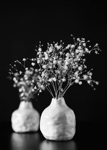 Vaas met bloemen Canvas 80x120 cm beschikbaar voor biedingen