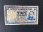 10 gulden 1945 Koning Willem 1 foutief jaartal, Postzegels en Munten, Bankbiljetten | Nederland, Ophalen of Verzenden, 10 gulden