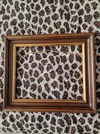 Houten schilderijlijst met goud, Huis en Inrichting, Ophalen of Verzenden, Hout, Minder dan 50 cm, Minder dan 50 cm