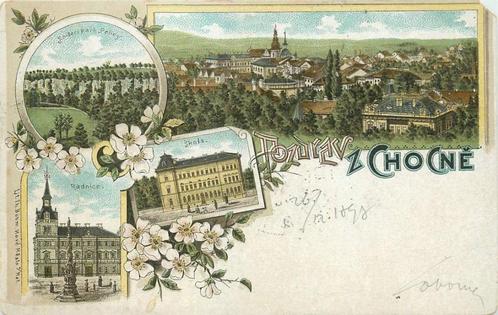 (381-212-019) Chocne, Verzamelen, Ansichtkaarten | Buitenland, Overig Europa, Verzenden