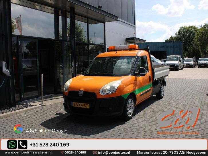 Fiat Doblò 1.6 MultiJet Maxi pick up elek pakket, Auto diversen, Schadeauto's, Fiat, Handgeschakeld, Diesel, SUV of Terreinwagen