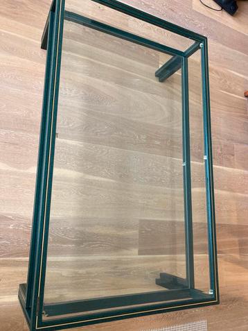 Glazen salontafel design Pierre Vandel Parijs beschikbaar voor biedingen