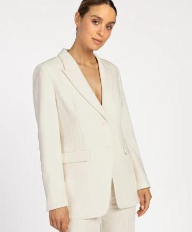 Amilla Blazer van Aaiko maat XL, Kleding | Dames, Jasjes, Kostuums en Pakken, Nieuw, Jasje, Maat 46/48 (XL) of groter, Wit, Verzenden