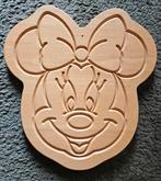 Minnie Mouse Houten plank Decoratie, Ophalen of Verzenden, Mickey Mouse, Zo goed als nieuw, Beeldje of Figuurtje