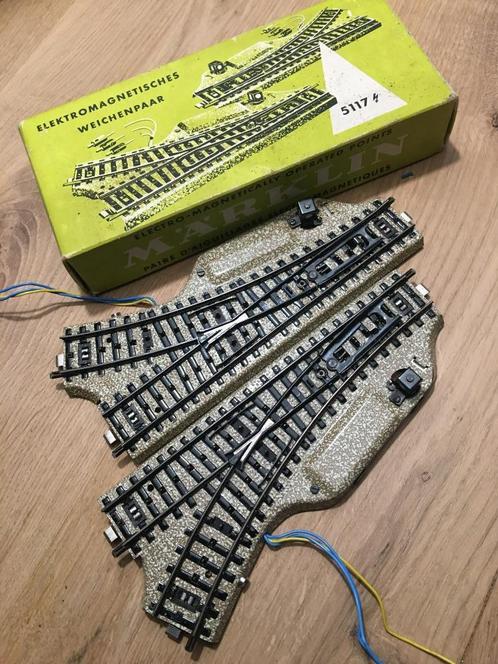 Marklin Wissels, Hobby en Vrije tijd, Modeltreinen | H0, Zo goed als nieuw, Rails, Wisselstroom, Märklin, Ophalen of Verzenden