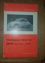 Vraagbaak DKW 1000, s, sp, Ophalen of Verzenden