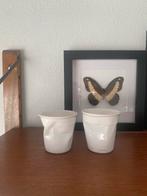 Rob Brandt set van 2 Crushed cups XS, Verzenden