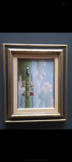 Schilderij boeren landschap met koeien, Antiek en Kunst, Kunst | Schilderijen | Klassiek, Ophalen of Verzenden