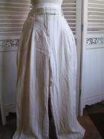 viscose/linnen broek H&M maat 46 nr DD 268, Kleding | Dames, Broeken en Pantalons, H&M, Verzenden, Wit, Maat 46/48 (XL) of groter