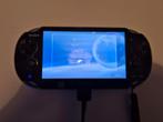 Playstation vita., Spelcomputers en Games, Ophalen, Zo goed als nieuw, Zwart, Met games