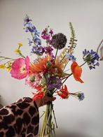 Groot gekleurd boeket met veel Silk-ka zijden bloemen, Huis en Inrichting, Ophalen of Verzenden, Zo goed als nieuw