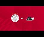 2 tickets Ajax - AZ 18 oktober vak 407, Losse kaart, Twee personen, Oktober