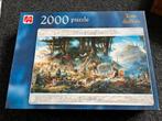 Tom dus bois puzzel 2000 The invitation, Ophalen of Verzenden, Meer dan 1500 stukjes, Zo goed als nieuw, Legpuzzel