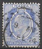 Malta No.35 O. ADV. no.13 S., Postzegels en Munten, Postzegels | Europa | Overig, Malta, Verzenden, Gestempeld
