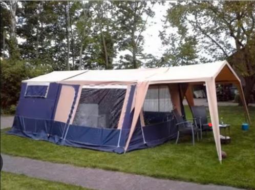 Complete Trigano Oceane 315 GL met extra's!!, Caravans en Kamperen, Vouwwagens, Trigano, tot en met 6, Blauw, Aanwezig, Ophalen