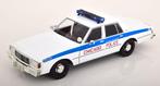 Chevrolet Caprice 1989 Chicago Police Wit 1-18 Greenlight, Hobby en Vrije tijd, Modelauto's | 1:18, Nieuw, Overige merken, Ophalen of Verzenden