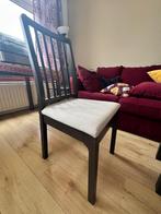 2x Dining chairs, Ophalen, Gebruikt, Bruin, Twee