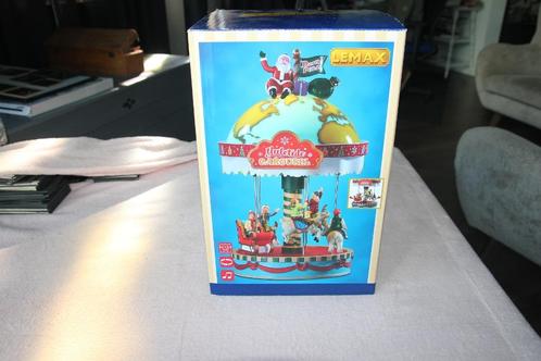 Yuletide carousel. Lemax kerstdorp atractie, Diversen, Kerst, Gebruikt, Ophalen of Verzenden