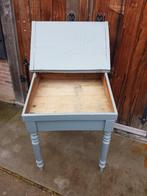 Brocante schrijftafel, bureautje, lessenaar., Ophalen