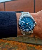 Longines Zulu gmt horloge automaat full set 09-2023, Sieraden, Tassen en Uiterlijk, Horloges | Heren, Ophalen of Verzenden, Zo goed als nieuw