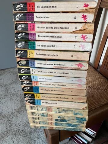 18 Pockets boeken van Karl May beschikbaar voor biedingen