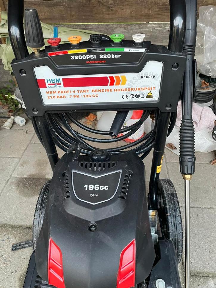 HBM Hogedrukreiniger, Doe-het-zelf en Verbouw, Reinigingsmachines, Zo goed als nieuw, Overige typen, Ophalen
