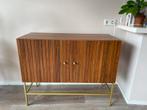 Hemdrup Jysk dressoir walnoot, Huis en Inrichting, Kasten | Dressoirs, Ophalen, Met deur(en), 100 tot 150 cm, Teakhout