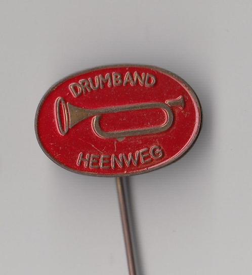 Drumband Heenweg Trompet speldje, Verzamelen, Speldjes, Pins en Buttons, Gebruikt, Speldje of Pin, Overige onderwerpen, Ophalen of Verzenden
