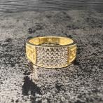 Gouden ring 14 karaat versace model, Ophalen of Verzenden, Nieuw, Goud, Dame