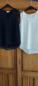 2 topjes donkerblauw en crème gevoerd nieuw, 2 in 1 koop, Remo, Blauw, Nieuw, Ophalen of Verzenden