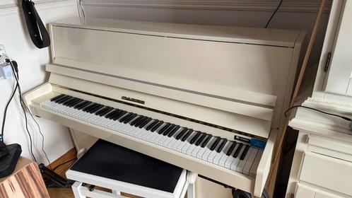 Fazer Piano met Ad Silent Systeem, Muziek en Instrumenten, Piano's, Gebruikt, Piano, Wit, Digitaal, Ophalen
