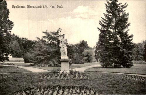 Bloemisterij i./h. Kon. Park - Apeldoorn, Verzamelen, Ansichtkaarten | Nederland, Ongelopen, Gelderland, Voor 1920, Ophalen of Verzenden