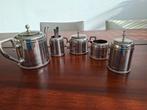 Tinnen Theeservies Tiel - Cramer & Kisch / Daalderop, Antiek en Kunst, Antiek | Tin, Ophalen of Verzenden