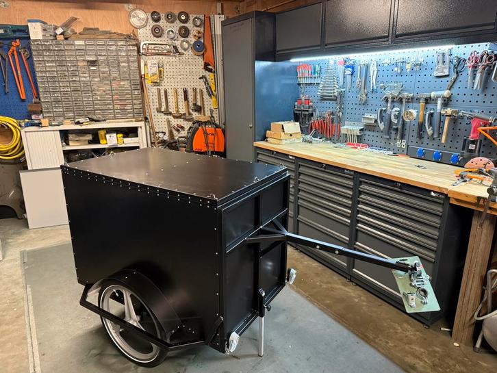 Fietskar (Fietskarspecialist), Fietsen en Brommers, Fietsen | Bakfietsen, Zo goed als nieuw, Fietsfabriek, 1 kind, Elektrisch