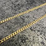 14k gouden ketting cuban schakel collier, Ophalen of Verzenden, Zo goed als nieuw, Goud