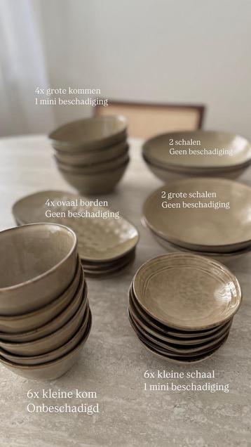 Toscane beige servies xenos beschikbaar voor biedingen