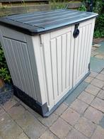 Tuinkast kunstof afsluitbaar brandschoon en netjes 06 bellen, Tuin en Terras, Ophalen, Zo goed als nieuw, Kunststof, Overige typen