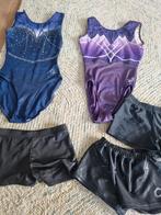Turnpakjes en broekjes maat S/M, Sport en Fitness, Turnen, Blauw, Maat 36 t/m 42, Ophalen of Verzenden, Zo goed als nieuw