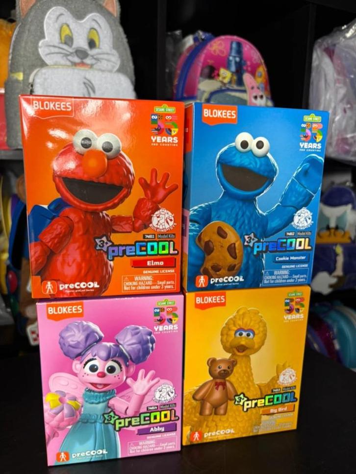Model Kit Blokees Sesamestreet, Verzamelen, Poppetjes en Figuurtjes, Nieuw, Ophalen of Verzenden