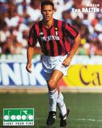 Spelerskaart Marco van Basten - AC Milan - Diadora reclame, Verzamelen, Ophalen of Verzenden, Zo goed als nieuw, Ajax, Spelerskaart