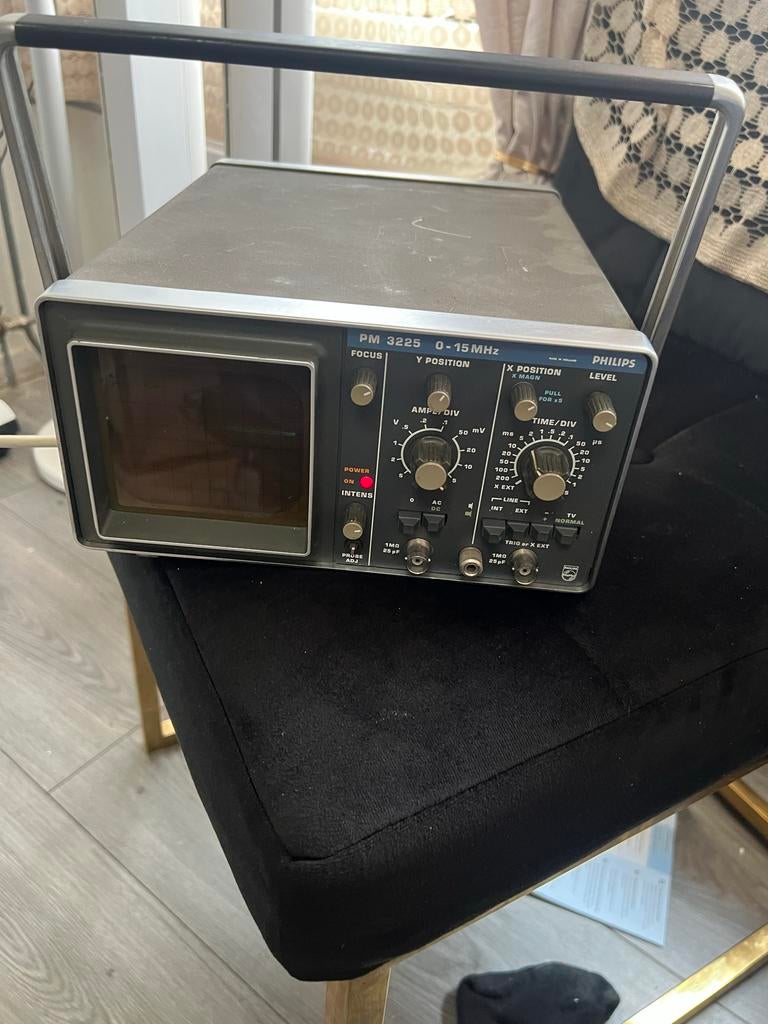 Philips PM 3225 Oscilloscope 0-15 MHz, Ophalen of Verzenden